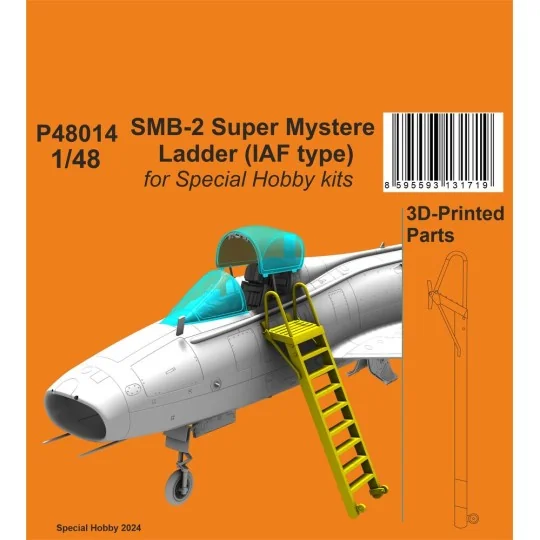 SMB-2 Super Mystere Ladder (IAF type) / for Special Hobby kits, 1/4...