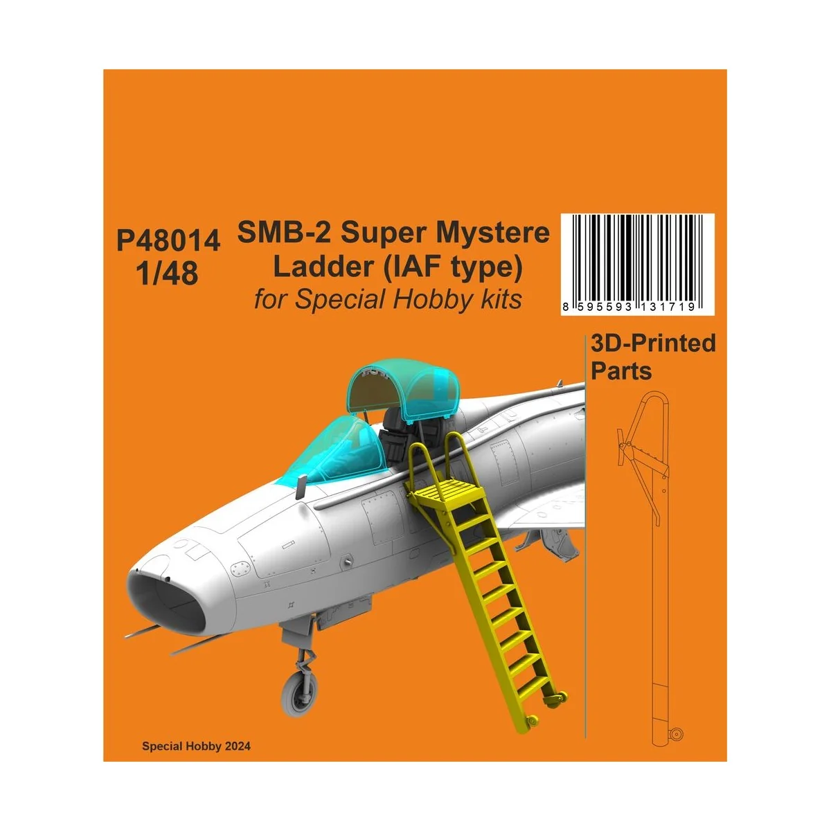 SMB-2 Super Mystere Ladder (IAF type) / for Special Hobby kits, 1/4...