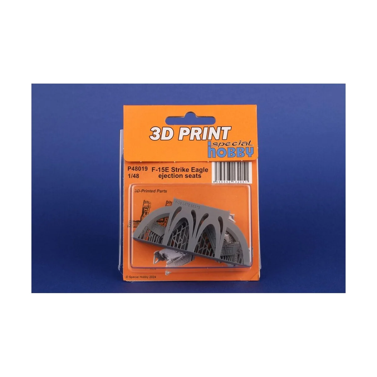 F-15E Strike Eagle ejection seats, 1/48 - CMK 129-P48019 F-15E Strike Eagle ejection seats, 1/48 - CMK 129-P48019