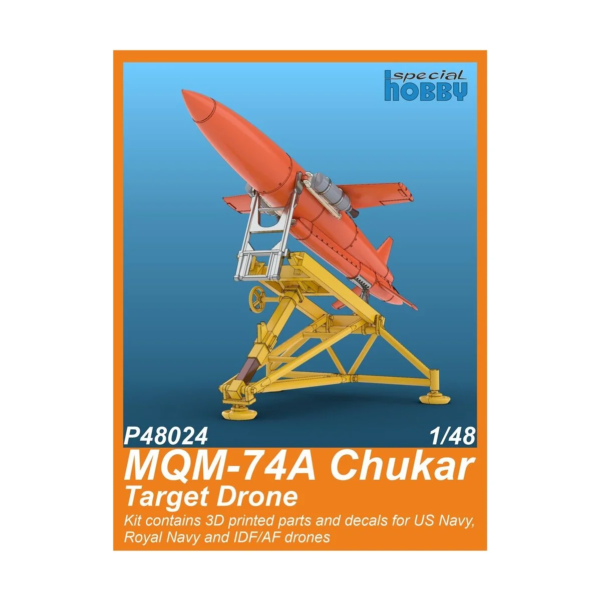 MQM-74A Chukar Target Drone, 1/48 - CMK 129-P48024