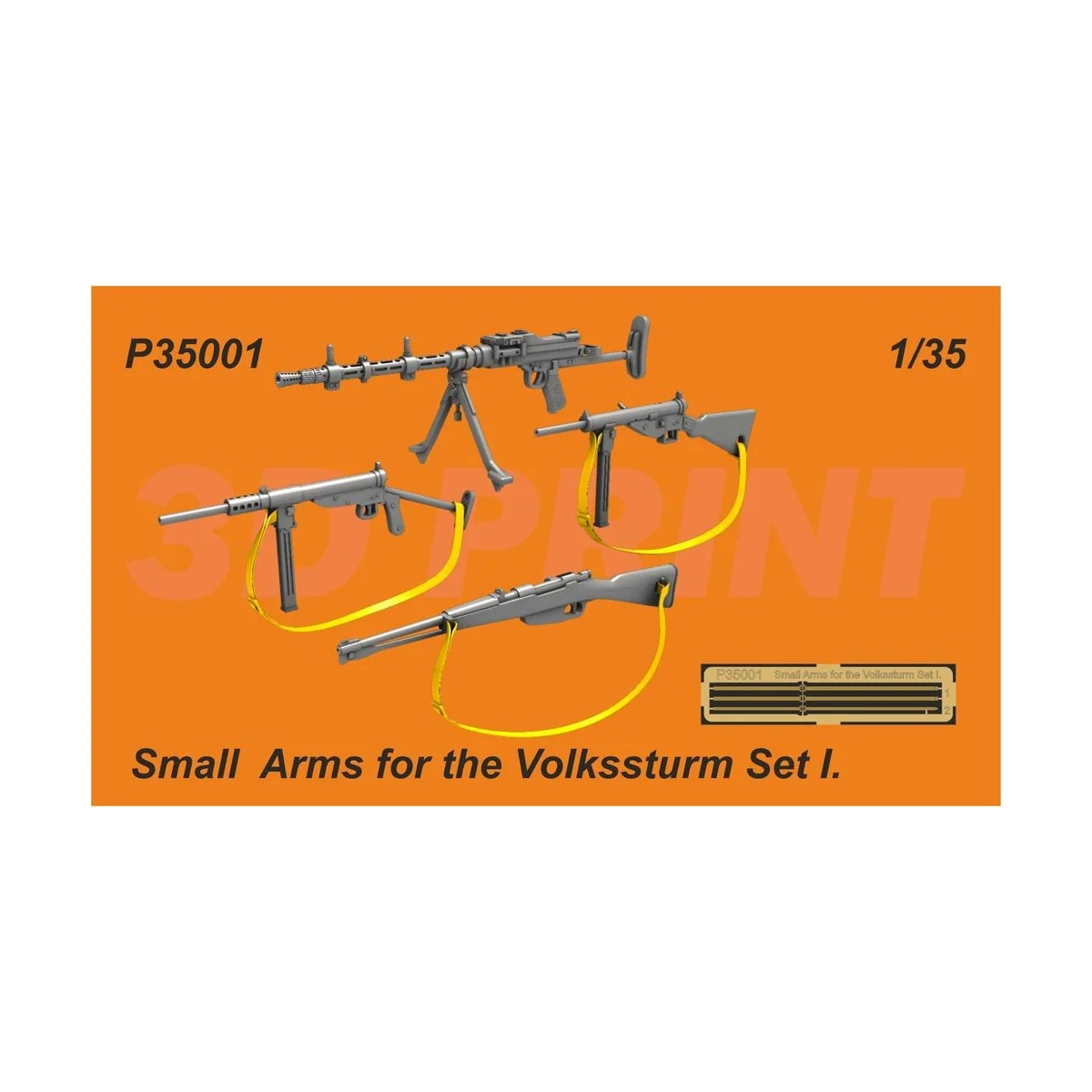 Small Arms for the Volkssturm Set I., 1/35 - CMK 129-P35001