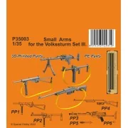 Small Arms for the Volkssturm Set III., 1/35 - CMK 129-P35003 Small Arms for the Volkssturm Set III., 1/35 - CMK 129-P35003