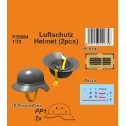 Luftschutz Helmet (2pcs), 1/35 - CMK 129-P35004