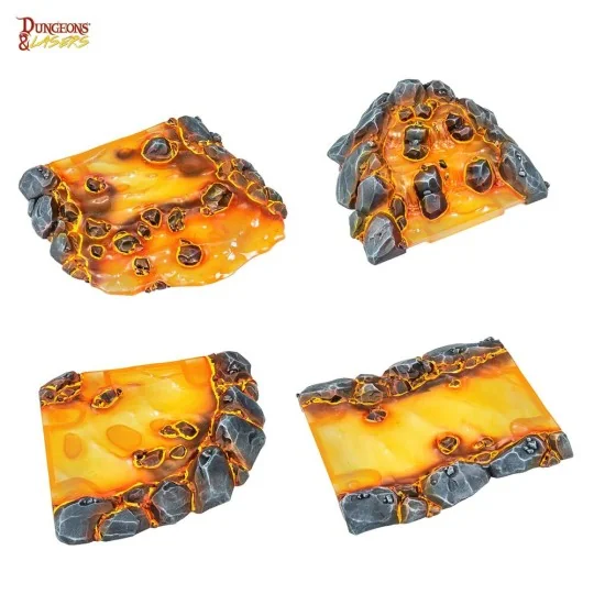 Dungeons & Lasers Expansion Set: MODULAR LAVA - Archon Studio DNL0073