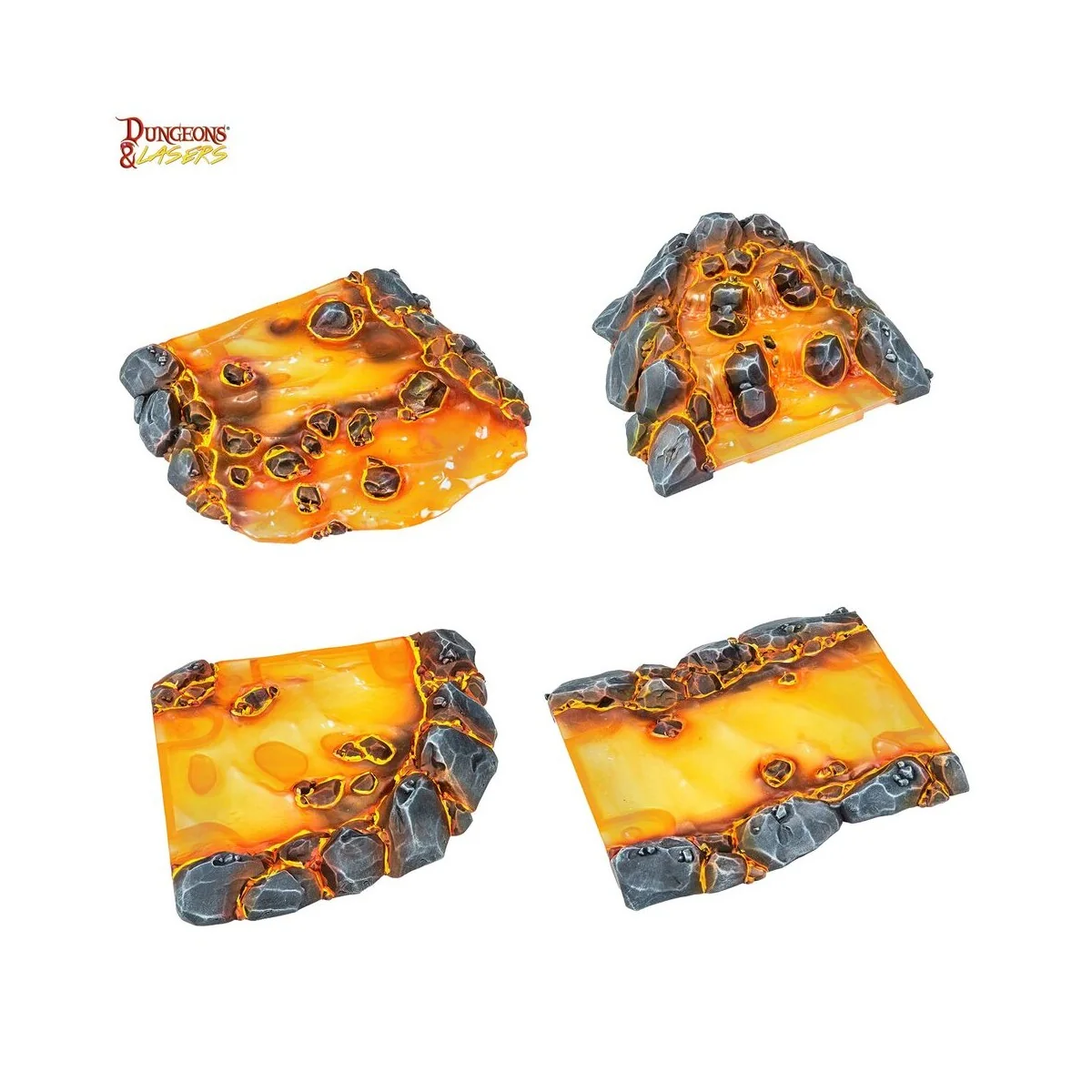 Dungeons & Lasers Expansion Set: MODULAR LAVA - Archon Studio DNL0073