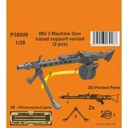 MG 3 Machine Gun - squad support variant (2 pcs), 1/35 - CMK 129-P3... MG 3 Machine Gun - squad support variant (2 pcs), 1/35 - CMK 129-P3...