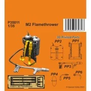 M2 Flamethrower, 1/35 - CMK 129-P35011 M2 Flamethrower, 1/35 - CMK 129-P35011