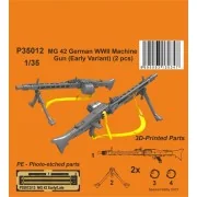 MG 42 German WWII Machine Gun (Early Variant), 1/35 - CMK 129-P35012