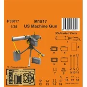 M1917 US Machine Gun 1/35 - CMK 129-P35017