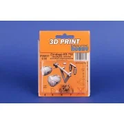 Zündapp KS 750 Headlights, drawbar and other improvements 1/35 / fo...