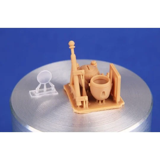 Zündapp KS 750 Headlights, drawbar and other improvements 1/35 / fo...