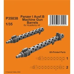 Panzer I ausf.B Machine Gun Barrels / for Academy kit - CMK 129-P35038