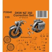 DKW NZ 350 Correction Set / for Tamiya kit, 1/35 - CMK 129-P35040