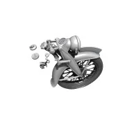 DKW NZ 350 Correction Set / for Tamiya kit, 1/35 - CMK 129-P35040