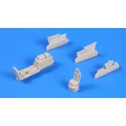 P-51D Mustang Interior set, 1/72 - CMK 129-7259