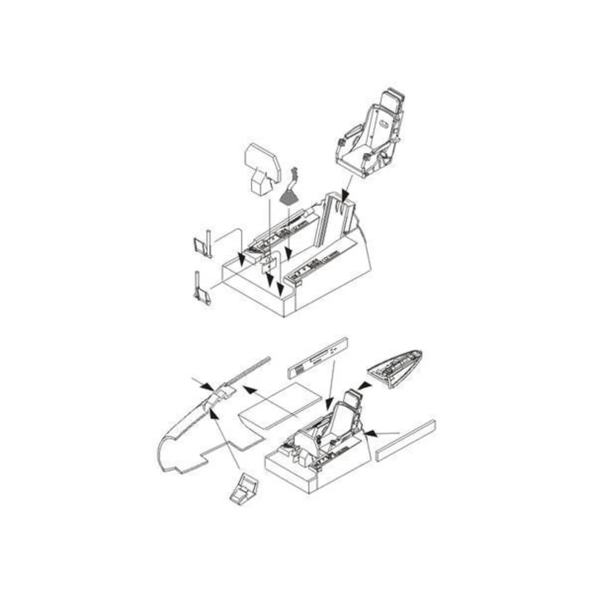 F-86F Interior set - CMK 129-7273