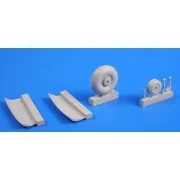 Avro Lancaster Mk.I/III-Undercarriage se, 1/72 - CMK 129-7289 Avro Lancaster Mk.I/III-Undercarriage se, 1/72 - CMK 129-7289