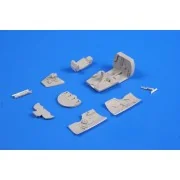 Vampire T.11 -interior set, 1/72 - CMK 129-7293 Vampire T.11 -interior set, 1/72 - CMK 129-7293