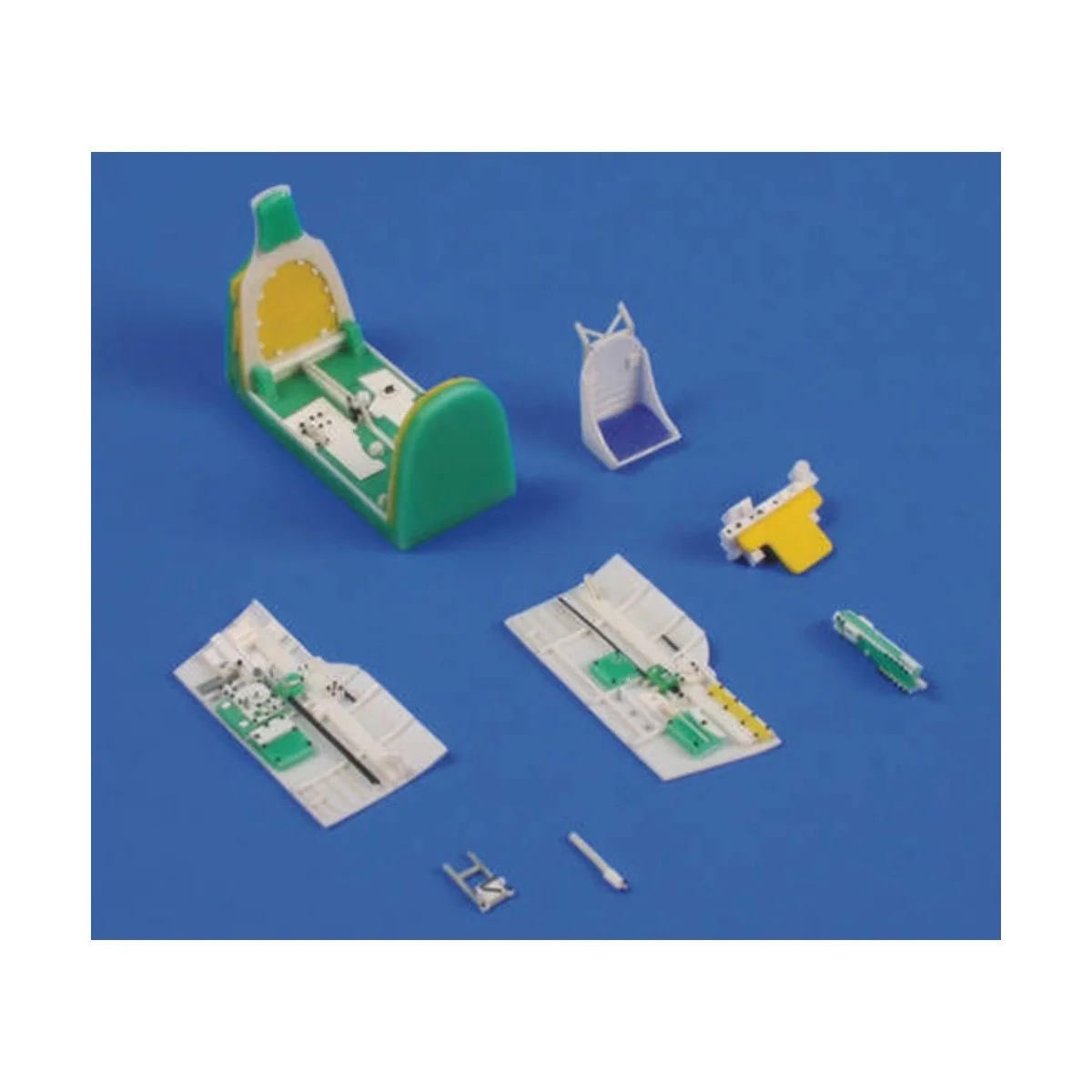 P-40B/C-Interior set for Airfix, 1/72 - CMK 129-7298 P-40B/C-Interior set for Airfix, 1/72 - CMK 129-7298