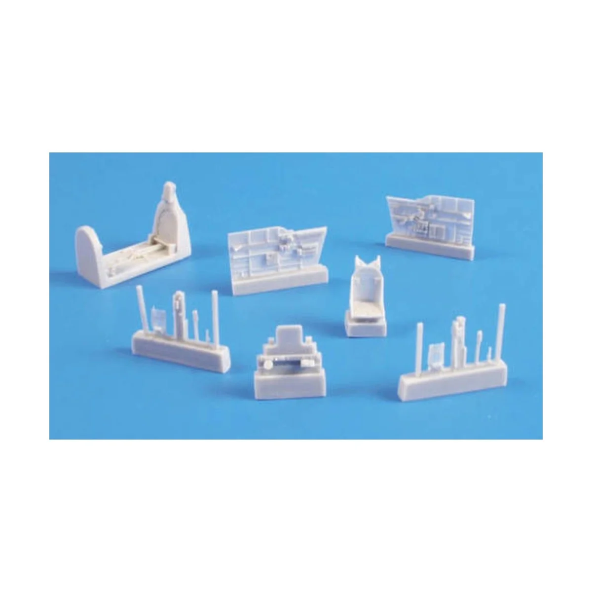 P-40B/C-Interior set for Airfix, 1/72 - CMK 129-7298 P-40B/C-Interior set for Airfix, 1/72 - CMK 129-7298