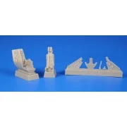 Harrier GR.3 - 1/72 Interior set, 1/72 - CMK 129-7334 Harrier GR.3 - 1/72 Interior set, 1/72 - CMK 129-7334