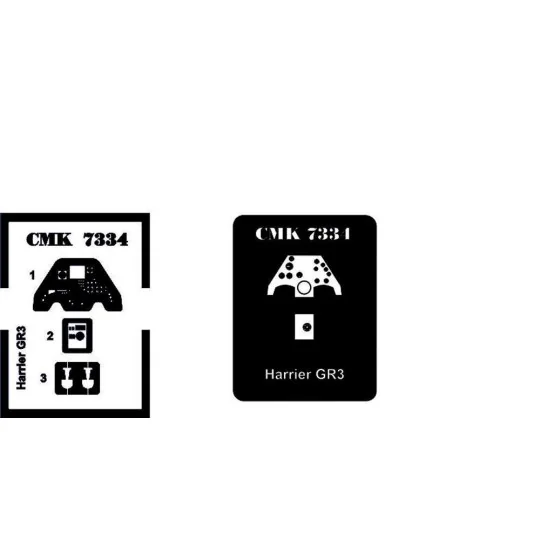 Harrier GR.3 - 1/72 Interior set - CMK 129-7334