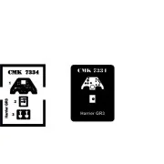 Harrier GR.3 - 1/72 Interior set - CMK 129-7334