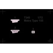 Matra Type 155 SNEB Rocket Launcher Pod (2 pcs) - CMK 129-7340