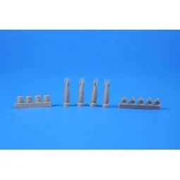 British G.P.250-Ib.bomb Mk.IV (4 pcs), 1/72 - CMK 129-7343