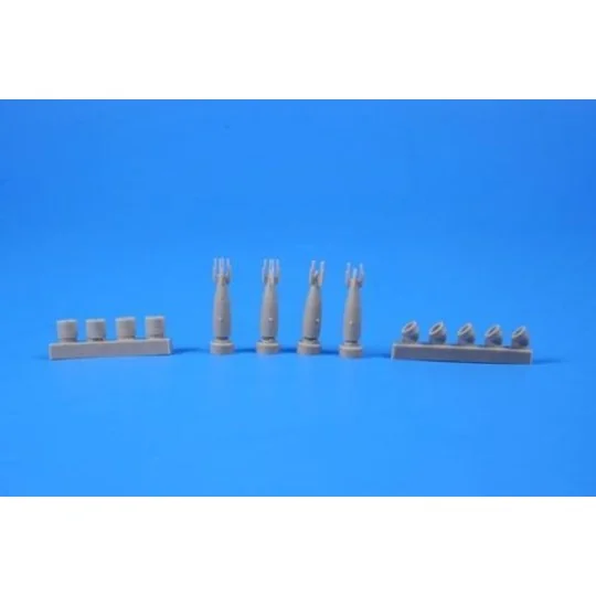 British G.P.250-Ib.bomb Mk.IV (4 pcs) - CMK 129-7343