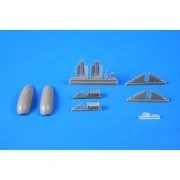 Blenheim Mk.I"Finnish AF1.serie Fixed ty type Ski Undercarriage/f.A...