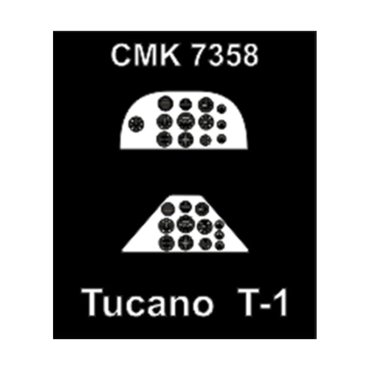 Short Tucano T.1 Cockpit set, 1/72 - CMK 129-7358