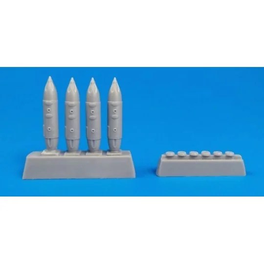 Matra F2 Rocket Pod (4 pcs), 1/72 - CMK 129-7361
