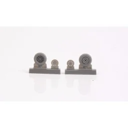 SB2C Helldiver-Mainwheels Set, 1/72 - CMK 129-7369