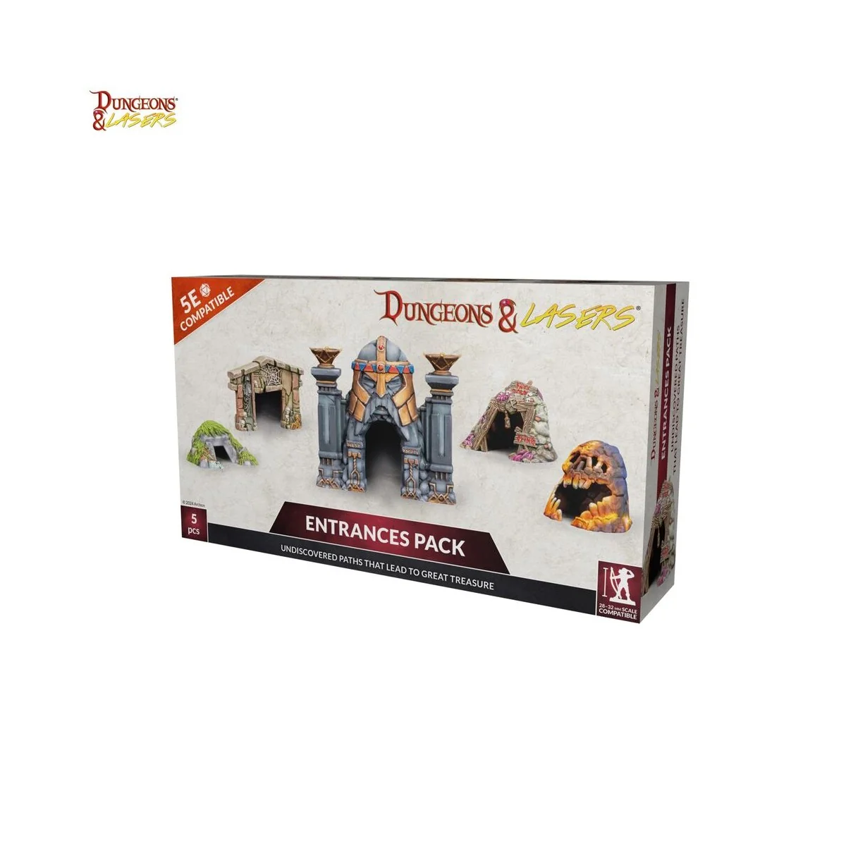 Dungeons & Lasers Expansion Set: ENTRANCES PACK - Archon Studio DNL...