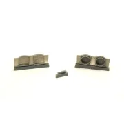 P-40E/K/M/N-Armament Set f.SH, 1/72 - CMK 129-7387
