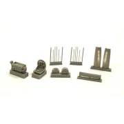 P-40E/K-Engine Set for SH, 1/72 - CMK 129-7388