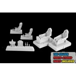 SK-37 Viggen Cockpit Set, 1/72 - CMK 129-7424