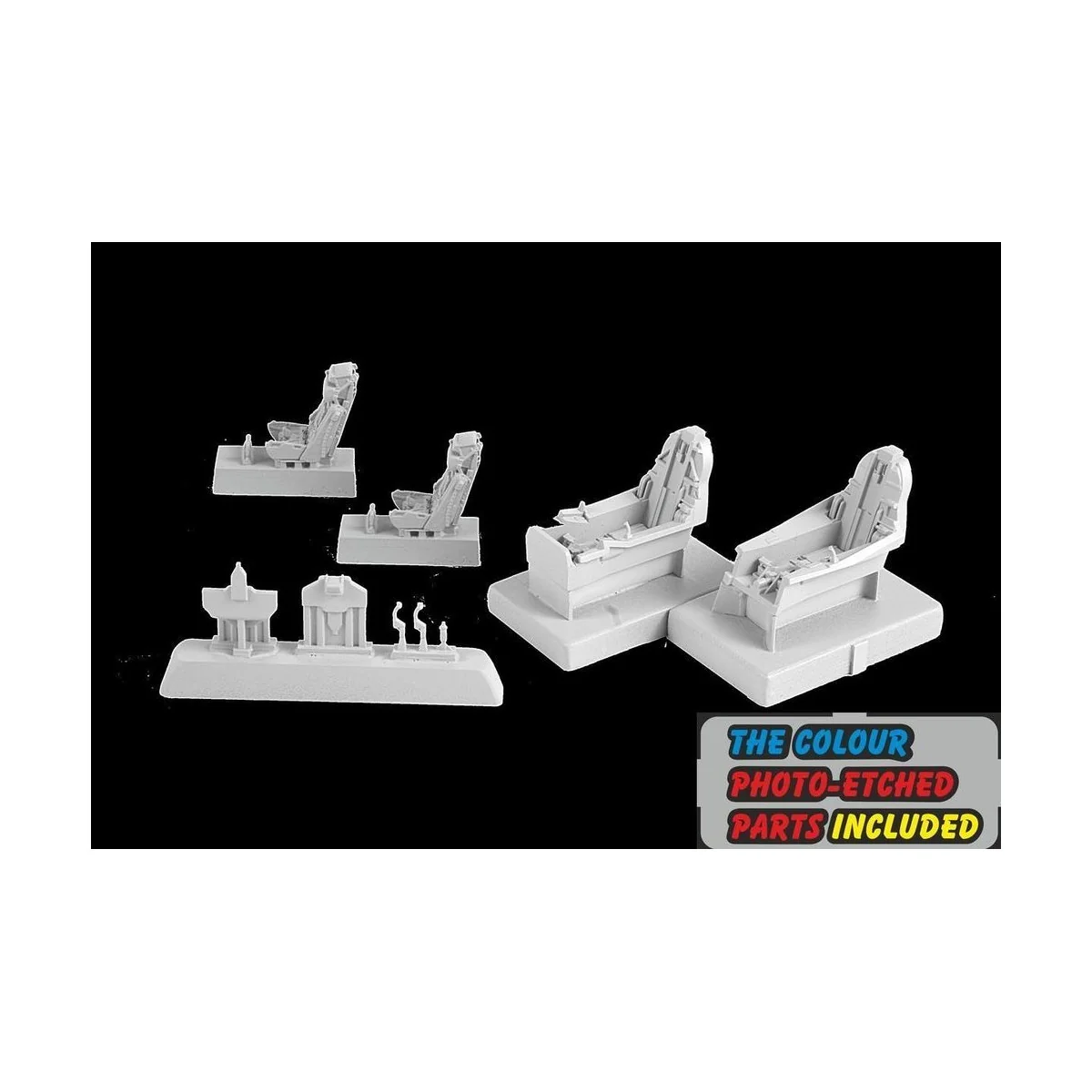 SK-37 Viggen Cockpit Set, 1/72 - CMK 129-7424