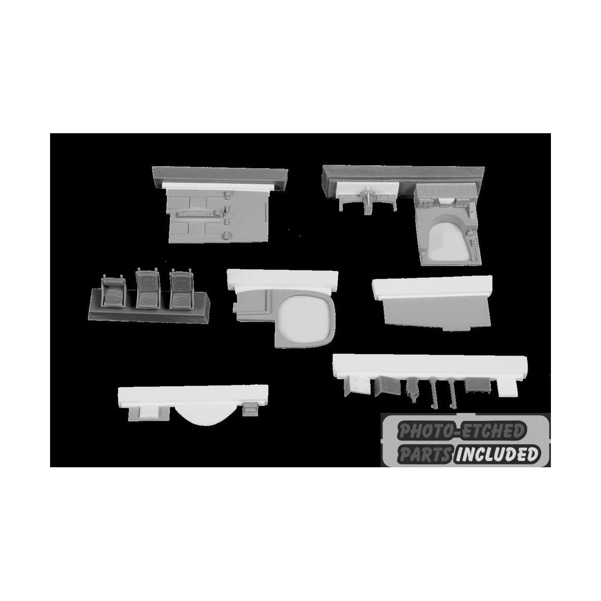 B-25C/D Pilots' Cockpit and Radio Compartment, 1/72 - CMK 129-7428 B-25C/D Pilots' Cockpit and Radio Compartment, 1/72 - CMK 129-7428