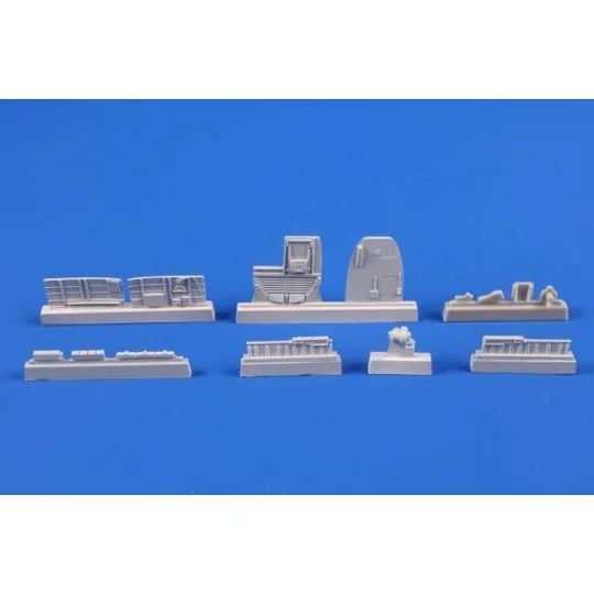 B-25C/D Nose Compartment (Bomb Aimer's Station), 1/72 - CMK 129-7429 B-25C/D Nose Compartment (Bomb Aimer's Station), 1/72 - CMK 129-7429