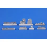 B-25C/D Nose Compartment (Bomb Aimer's Station), 1/72 - CMK 129-7429 B-25C/D Nose Compartment (Bomb Aimer's Station), 1/72 - CMK 129-7429