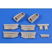 Beaufighter TF Mk.X Main Undercarriage Bays Correction, 1/72 - CMK ... Beaufighter TF Mk.X Main Undercarriage Bays Correction, 1/72 - CMK ...