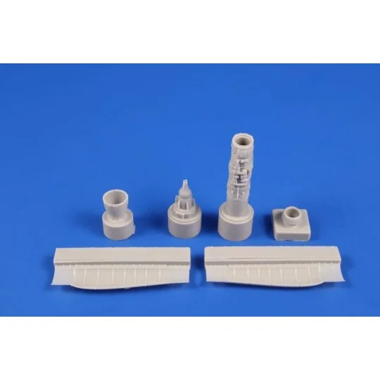 Heinkel He 162A Engine (BMW 003 jet engine) - CMK 129-7443