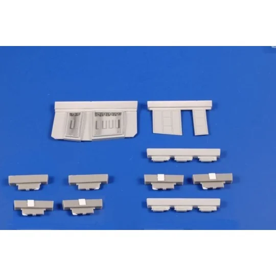 Beaufighter Mk.X Armament - Wing Gun Bays, 1/72 - CMK 129-7447 Beaufighter Mk.X Armament - Wing Gun Bays, 1/72 - CMK 129-7447