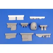 B-25G Mitchell 75 mm Gun Nose Conversion Set - CMK 129-7448