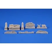 Buccaneer S.2C Cockpit, 1/72 - CMK 129-7449 Buccaneer S.2C Cockpit, 1/72 - CMK 129-7449