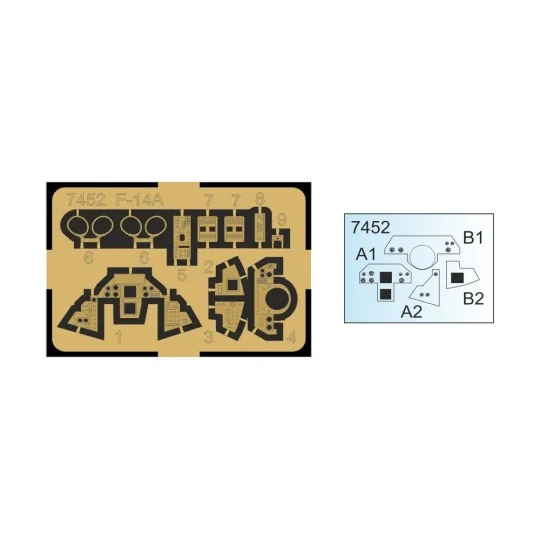 F-14A Tomcat Cockpit - CMK 129-7452