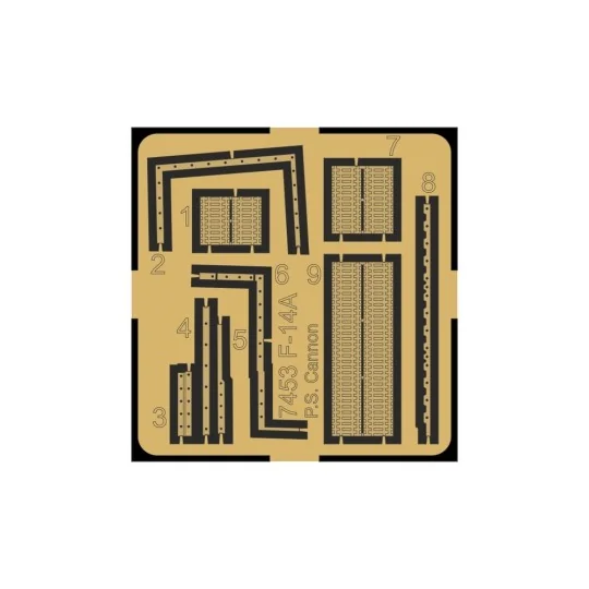 F-14A Tomcat Port Side Cannon Installation, 1/72 - CMK 129-7453