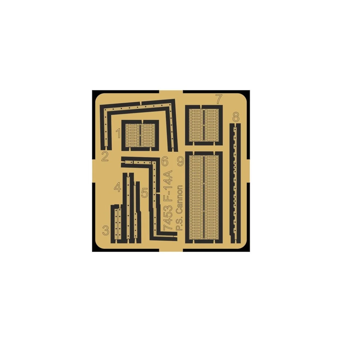 F-14A Tomcat Port Side Cannon Installation, 1/72 - CMK 129-7453